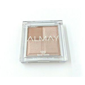 ALMAY Eyeshadow Quad Color Pressed Powder #120 Never Settle NEW SEALED